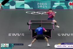 نوشاد عالمیان نماینده تنیس روی میز ایران در المپیک حذف شد