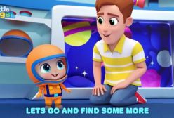 فضانورد کوچولو و شعر متضادها :: کارتون های انگلیسی برای