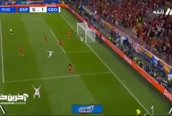 گل اول اسپانیا به گرجستان