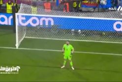 گل چهارم اسپانیا به گرجستان