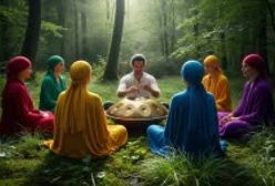 مدیتیشن آبی | ۴ ساعت آرامش خالص | موسیقی هاندپن الوان