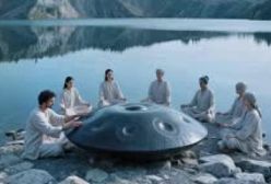 شفا عمیق (963 هرتز) | یک ساعت موسیقی هندپن | مراسم گل مقدس