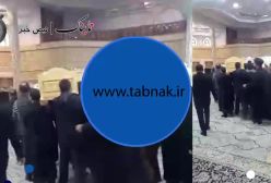 مراسم  تشییع جنازه محمد مهدی صدیقی پسر کاظم صدیقی