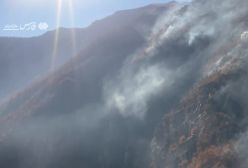 آخرین وضعیت آتش سوزی جنگل‌های الیت چالوس  2 آذر 1404