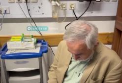 سید محمد خاتمی در بیمارستان پس از عارضه قلبی وآنژیو پلاستی