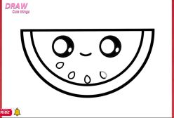 آموزش کشیدن هندوانه به کودکان