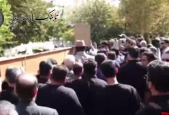 مراسم تشییع پیکر امید جهان