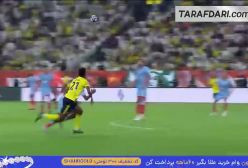 گل شماره 945؛ گل دوم کریستیانو رونالدو به الریاض (النصر 5-1 الریاض)