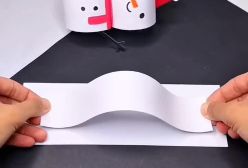 کاردستی آدم برفی رقاص