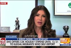 آمریکا با «هدیه ۳هزار دلاری» مهاجران را وادار به ترک کشور می‌کند