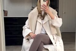 استایل زمستانی با لگینگ