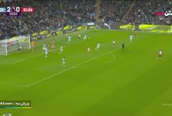 خلاصه بازی منچسترسیتی 3 - ساندرلند 0