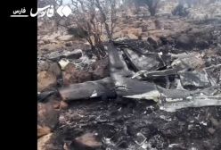 تصاویر منتشر شده از سقوط هواپیمای آموزشی در فیروزآباد فارس با 2 نفر کشته | 14 آذر 1403