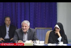 اولین تصاویر از دیدار فائزه هاشمی و دکتر پزشکیان در جلسه حزب کارگزاران سازندگی