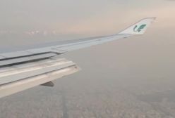 شدت باورنکردنی آلودگی امروز تهران از نمای هواپیما | 22 آذر 1403