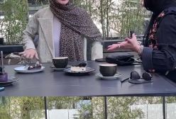 فیلم دعوای شدید دو خانم بازیگر مشهور سینما | کافه رو بهم ریختند | 22 آذر 1403