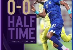 پایان نیمه اول بازی استقلال 0 _ 0 پاختاکور دوشنبه، ۵ آذر ۱۴۰۳