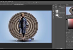 آموزش فتوشاپ: طراحی تامبنیل و پروفایل به روش کشش مدور (Circular Stretch)