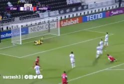 شوت عالیشاه دروازه‌بان السد را مهار کرد!