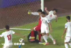 گل دوم کره‌شمالی توسط کیم یو سونگ |2 گل از روی 2 کرنر کره‌شمالی 2 - ایران 3