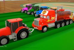 ماشین بازی کودکانه با ماشین های رنگی جذاب
