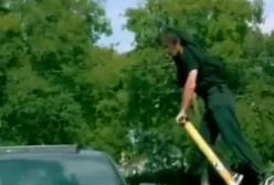 پرشی عجیب با مهارت فوق العاده و دیدنی