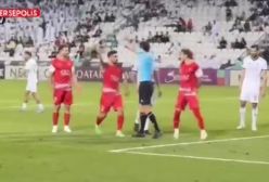 ناداوری برای پرسپولیس؟ صحنه مشکوک به پنالتی بازی پرسپولیس و السد!