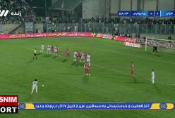 گل اول ملوان به پرسپولیس از روی ضربه ایستگاهی در دقیقه ۶۰ | 21 آذر 1403