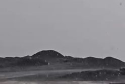 ویدیوی منتشر شده از رگبار سنگین بارش باران و تگرگ در محور ساوه قم