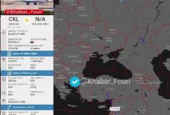 فوری : محو ناگهانی هواپیمای بشار اسد رئیس جمهور سوریه در رادارهای آنلاین!