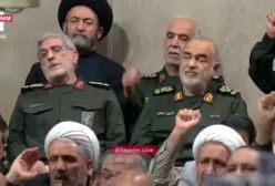 سردار قاآنی در کنار رهبر معظم انقلاب در دیدار امروز با بسیجیان | 5آذر 1403