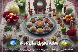 لحظه تحویل سال ۱۴۰۴ مشخص شد | 16 آذر 1403