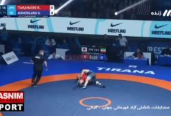 مدال برنز برای محمد نخودی با غلبه بر حریف ژاپنی