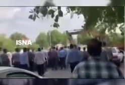 فیلم درگیری باورنکردی بین دو ادارۀ برق و شهرداری دزفول