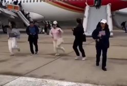 فرود اضطراری هواپیمای چینی به دلیل دودگرفتگی در کابین!