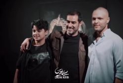 ویدیوی جالب توجه از شهاب حسینی و پسرانش که سوژه عکاسان شدند