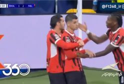 گل دوم میلان دقیقه ۳۹ توسط موراتا ؛ رئال مادرید ۱-[۲] میلان