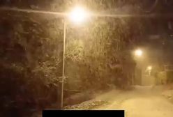 اولین برف پاییزی در ارومیه : روستای خوشاکو ارومیه، امشب سفیدپوش شد