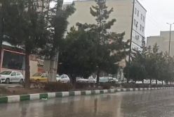 هم اکنون بارش باران در شهر ارومیه | 21 اسفند 1403