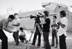 جان بخشی تصویر پشت صحنه فیلم گاو با هوش مصنوعی