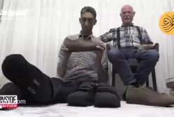 ساخت کفش سایز ۶۰ برای بلند قدترین مرد دنیا!