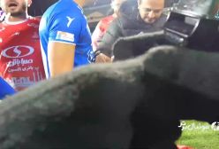 صحنه های حساس دربی 105 از دریچه دوربین روی سینه داور، پیام حیدری (نیمه دوم)