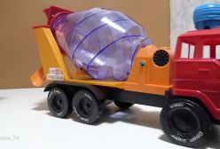 ماشین بازی پسرانه با تیله های رنگی / ماشین بازی طولانی