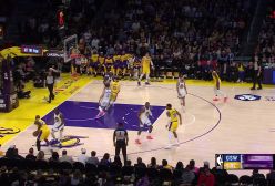 خلاصه بازی وریرز ۱۲۳، لیکرز ۱۱۶