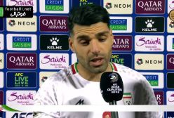 مصاحبه خبری مهدی طارمی بعد از  برد ازبکستان