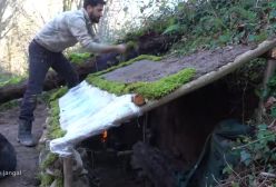 کمپینگ در جنگل بارانی و ساخت پناهگاه امن