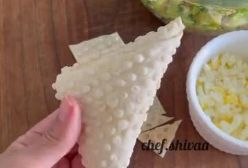 روش تهیه سمبوسه پیتزایی