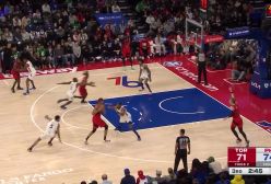 خلاصه بسکتبال رپترز ۱۰۶، ۷۶رز ۱۰۳