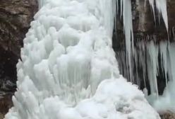 آبشار شرشر خلخال به دلیل سرما و یخبندان، یخ زد! ۱۵ اسفند ۱۴۰۳
