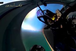 ویدیوی پربازدید از لحظه انهدام پهپاد توسط جنگنده جدید ایران | 6 اسفند 1403